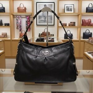 Vintage Coach Leather Madison in Black